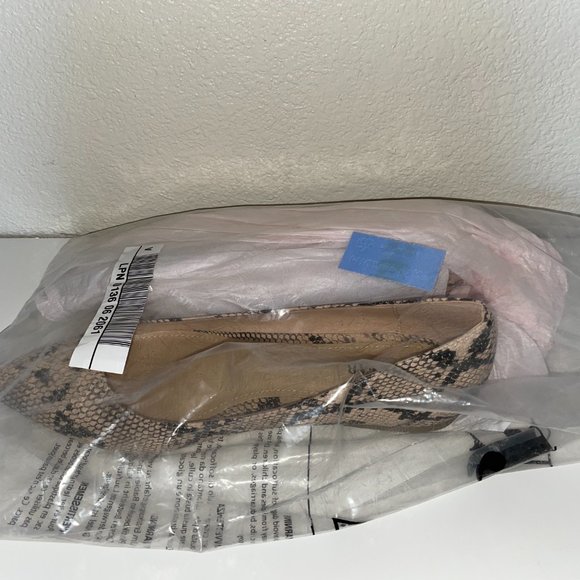 Just Fab | Keep Cool Ballet Flat | Blush Snake - Picture 4 of 5